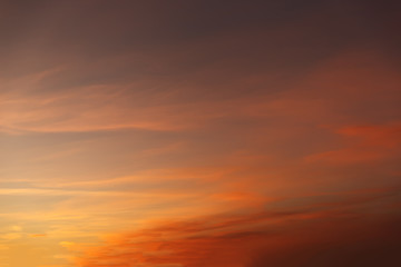 Obraz premium Red sunset