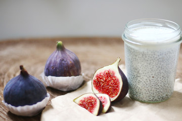 healthy breakfast figs