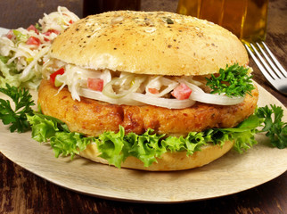 Falafel Hamburger