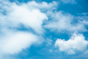 blue sky background with clouds