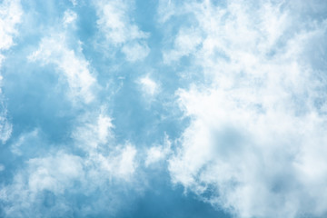 blue sky background with clouds
