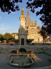 Fototapeta premium Sanctuaire de Sainte-Anne d'Auray dans le Morbihan en Bretagne. France