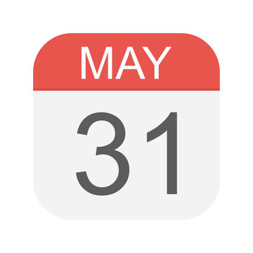 May 31 - Calendar Icon