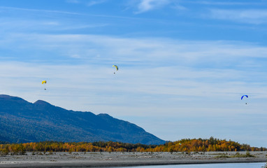 Paragliding 