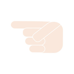 Abstract hand expression