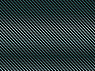 Obraz premium Dark background with slanted stripes. Gradient, neon green-blue lines