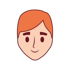 cartoon man icon