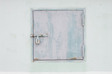 Mini door steel for service and maintenance.