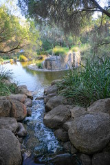 Teich im Kings Park in Perth