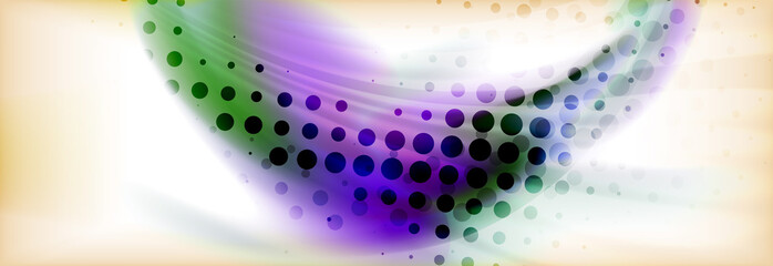 Abstract background holographic liquid colors design