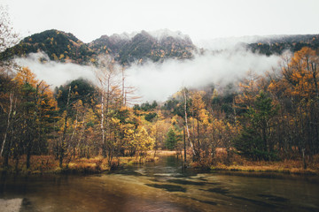 Kamikochi　秋の上高地　田代池