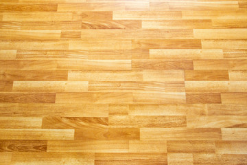 Luxury laminate wood floor from top angle view showing the beautiful wood detail.