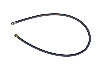 car fuel pipe on isolated white background