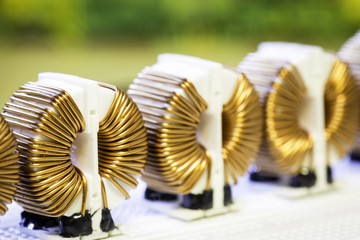 Copper coils