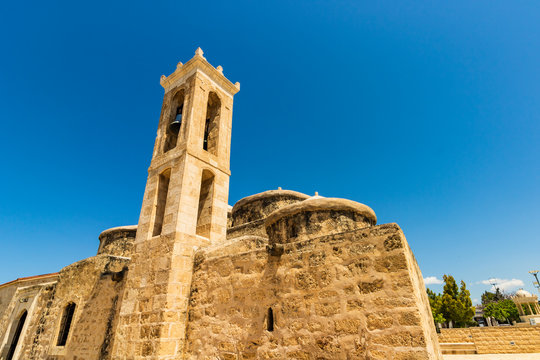 Ancient orthodox Christian church in the city of Paphos, Cyprus.