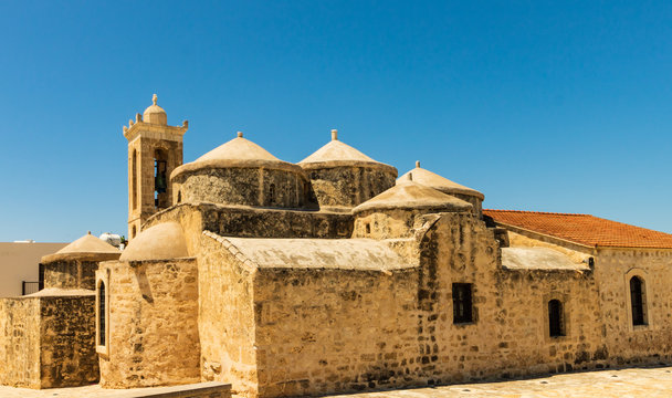 Ancient orthodox Christian church in the city of Paphos, Cyprus.
