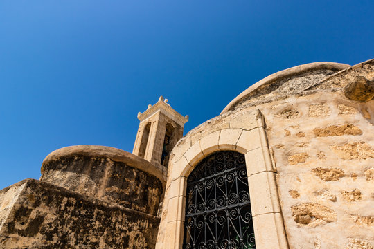Ancient orthodox Christian church in the city of Paphos, Cyprus.