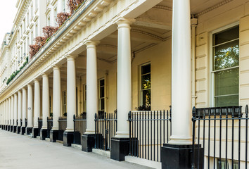 A typical view in London