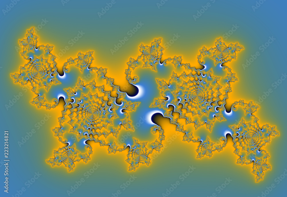 Poster digital artwork. beautiful abstract patterns. the theme of nature and the macrocosm. mosses and lich