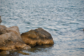 sea water along the coast