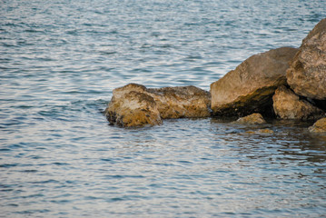 Fototapeta premium sea water along the coast