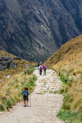 Walking the Inca trail
