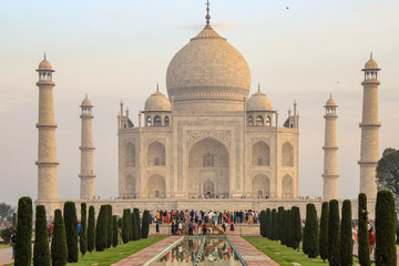 Taj Mahal looking majestic