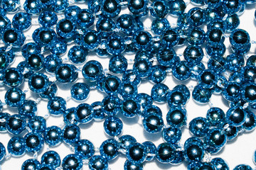 beads from small balls to decorate Christmas trees for design
