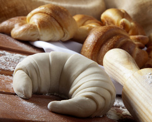 croissant preparation