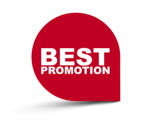 red vector banner best promotion