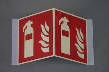 Zeichen / Signal für Feuerlöscher