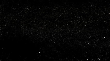 Star field 3d rendering