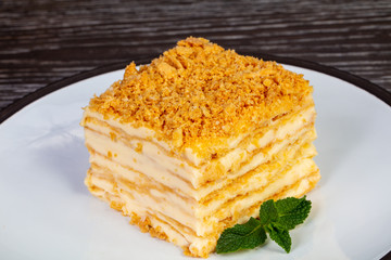 Delicious napoleon desert