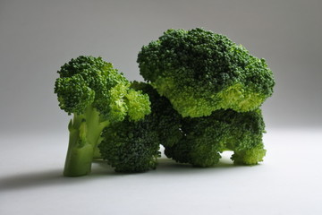 Chopped fresh broccoli
