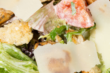 Caesar salad with grilled chicken.