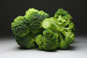 Chopped fresh broccoli