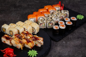 Japanese sushi set