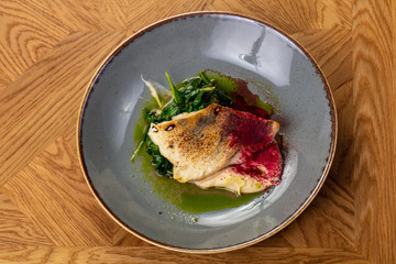 Pike perch fillet