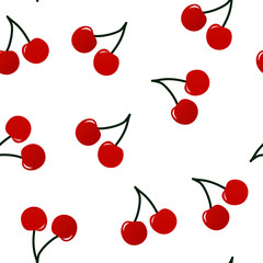 seamless pattern cherry