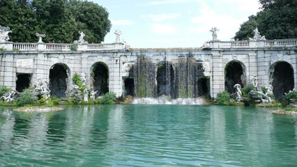 Fototapeta na wymiar Caserta reggia fountain