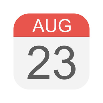 August 23 - Calendar Icon