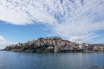 Fototapeta na wymiar City of Kavala landscape