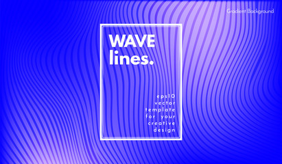 Abstract Wave Background.