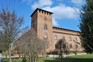 Fototapeta na wymiar Visconteo Castle