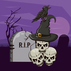 Halloween scary cartoons