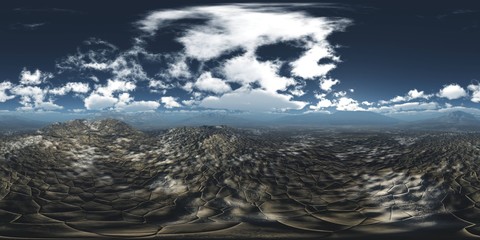 The hills. HDRI . equidistant projection. Spherical panorama. panorama 360. environment map, landscape,
