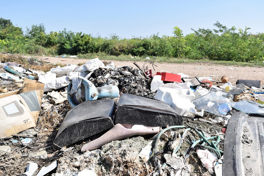 Landfill site, ecological catastrophe 