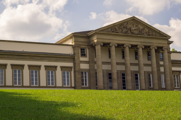 The Museum of Natural Science in the public Park of Stuttgart