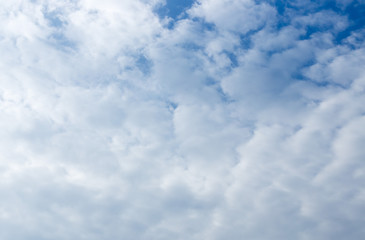 Obraz premium Beautiful blue cloud in the sky