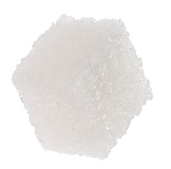 sugar cube isolated on a white background
